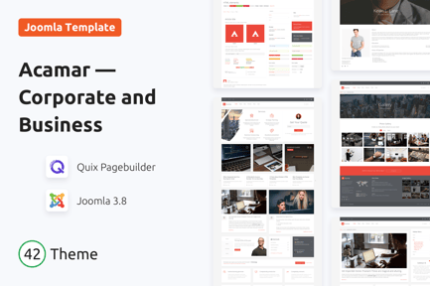 Acamar — Tiled Layout Responsive Joomla Template