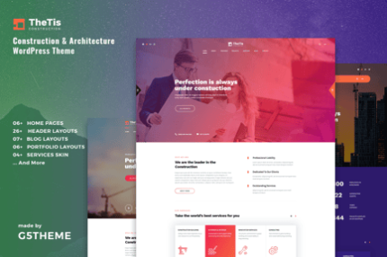 TheTis – Construction & Architecture WordPress The