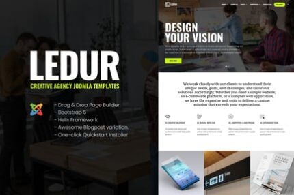 Ledur - Creative Agency Joomla Templates