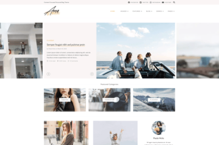 Aena - Content Focused WordPress Theme