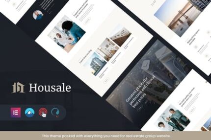 Housale - Real Estate Group WordPress Theme