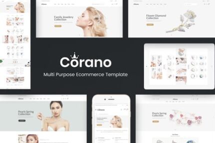 Corano - Jewellery OpenCart Theme