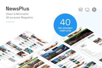 NewsPlus - News and Magazine WordPress theme