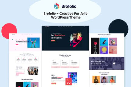 Brofolio – Creative Portfolio WordPress Theme