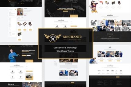 Mechanic - Car Service & Repair WordPress Theme