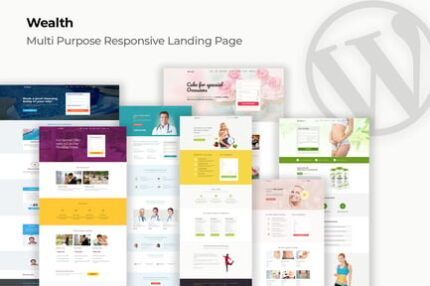 Wealth – Multi-Purpose Landing Page WordPress Them