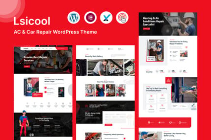 Lsicool - AC & Car Repair WordPress Theme