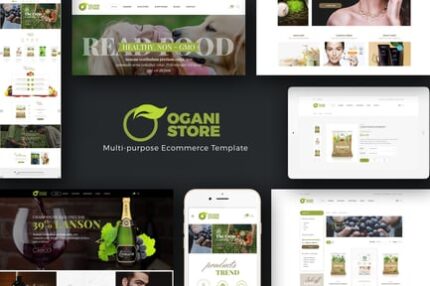 Ogani - Organic, Food, Pet, Alcohol Prestashop