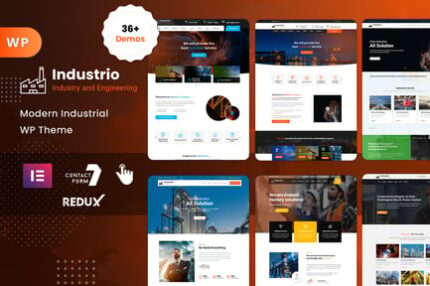 Industrial - Industry & Factory WordPress