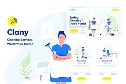 Cleaning Services - WordPress Theme