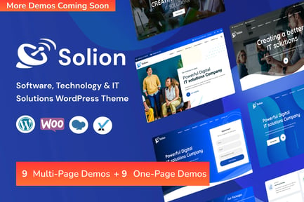 Solion - IT Solutions & Services WordPress