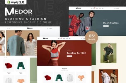 Medor - Clothing & Fashion Shopify 2.0 Theme