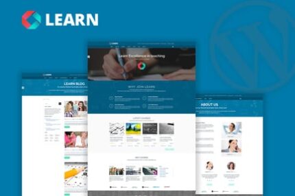 Learn - Education, eLearning WordPress Theme