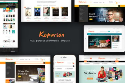 Koparion - Book Shop Responsive OpenCart Theme