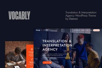 Vocably - Translation, Interpretation Agency Theme