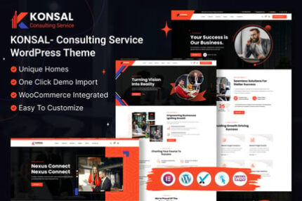 Konsal - Corporate Business & Consulting WordPress