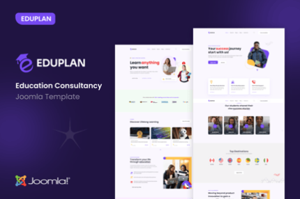 Eduplan - Education Consultancy Joomla Template