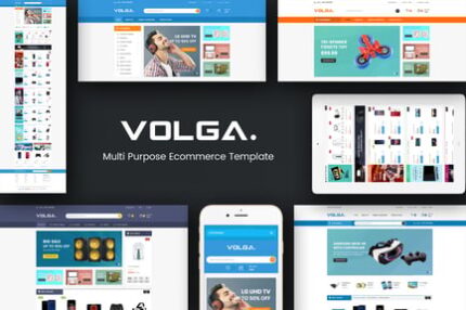 Volga - MegaShop Responsive Prestashop 1.7 Theme