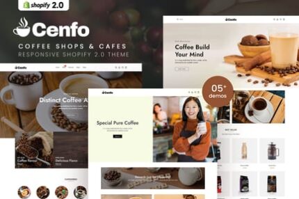 Cenfo - Coffee Shops & Cafes Shopify 2.0 Theme