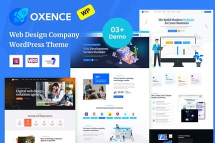 Oxence -  Web Design Agency WordPress Theme