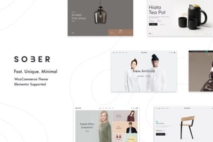 Sober - WooCommerce WordPress Theme