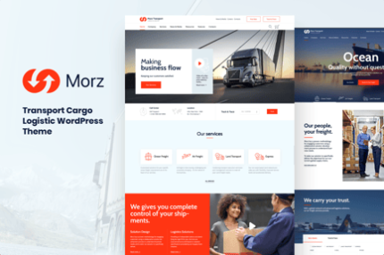 Morz - Transport Cargo Logistics Truck WordPress