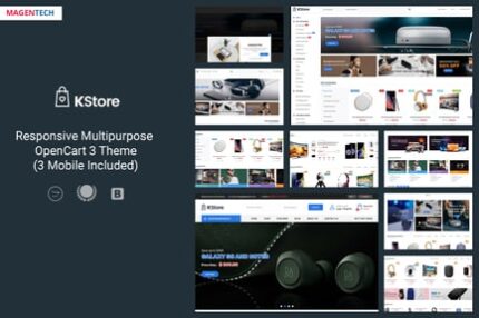 KStore - Multipurpose OpenCart 3 Hi-Tech Theme