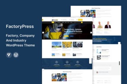 FactoryPress - Factory & Industry WordPress Theme