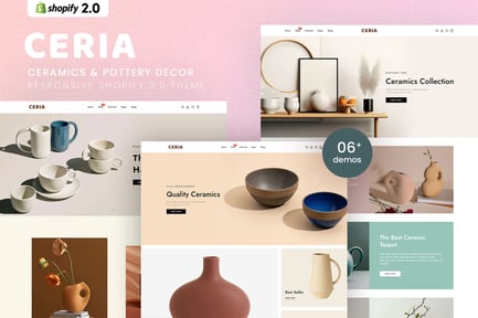 Ceria - Ceramics & Pottery Decor Shopify 2.0 Theme