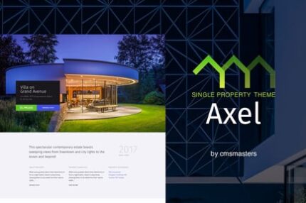 Axel - Single Property Real Estate Theme