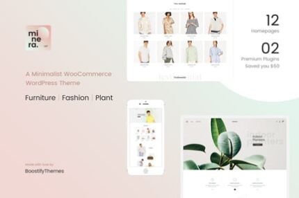 Minera - Minimalist WooCommerce WordPress Theme