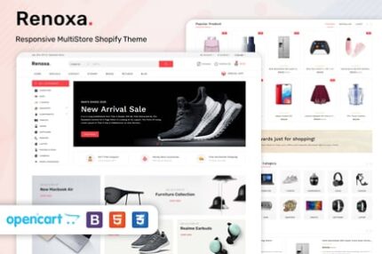 Renoxa - Multipurpose Opencart Responsive theme