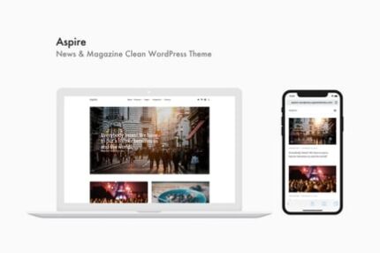 Aspire - News & Magazine Clean WordPress Theme