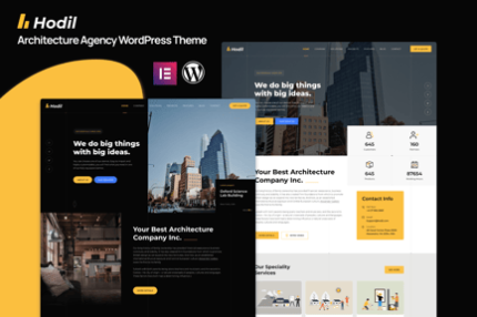 Hodil - Architecture  WordPress Theme