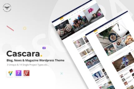 Cascara - Blog, News & Magazine WordPress Theme