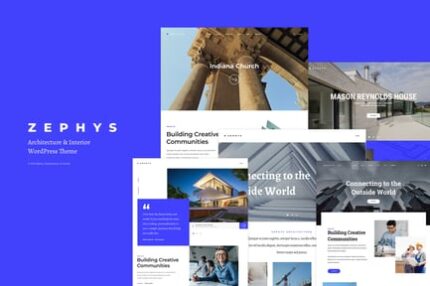 Zephys - Architecture & Interior WordPress Theme