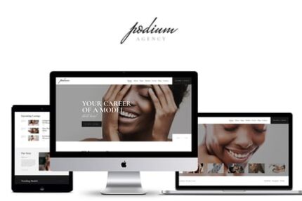 Podium - Model Agency WordPress Theme