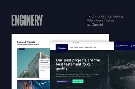 Enginery - Industrial & Engineering WP theme