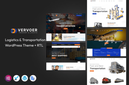 Vervoer - Logistics WordPress Theme