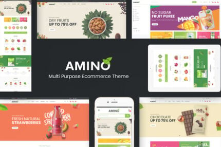 Amino - Organic & Multipurpose Prestashop Theme