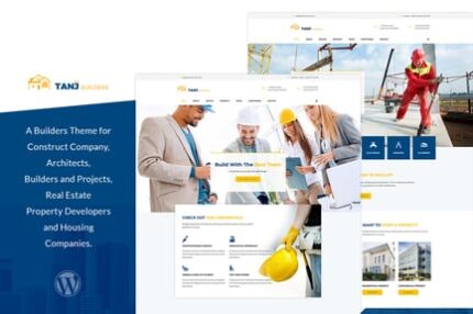 Tanj - Architecture, Construction WordPress Theme