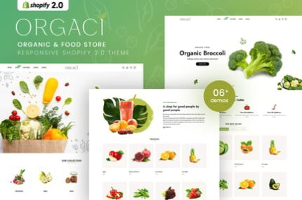 Orgaci - Organic & Food Store Shopify 2.0 Theme