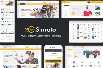 Sinrato - Electronics Prestashop Theme